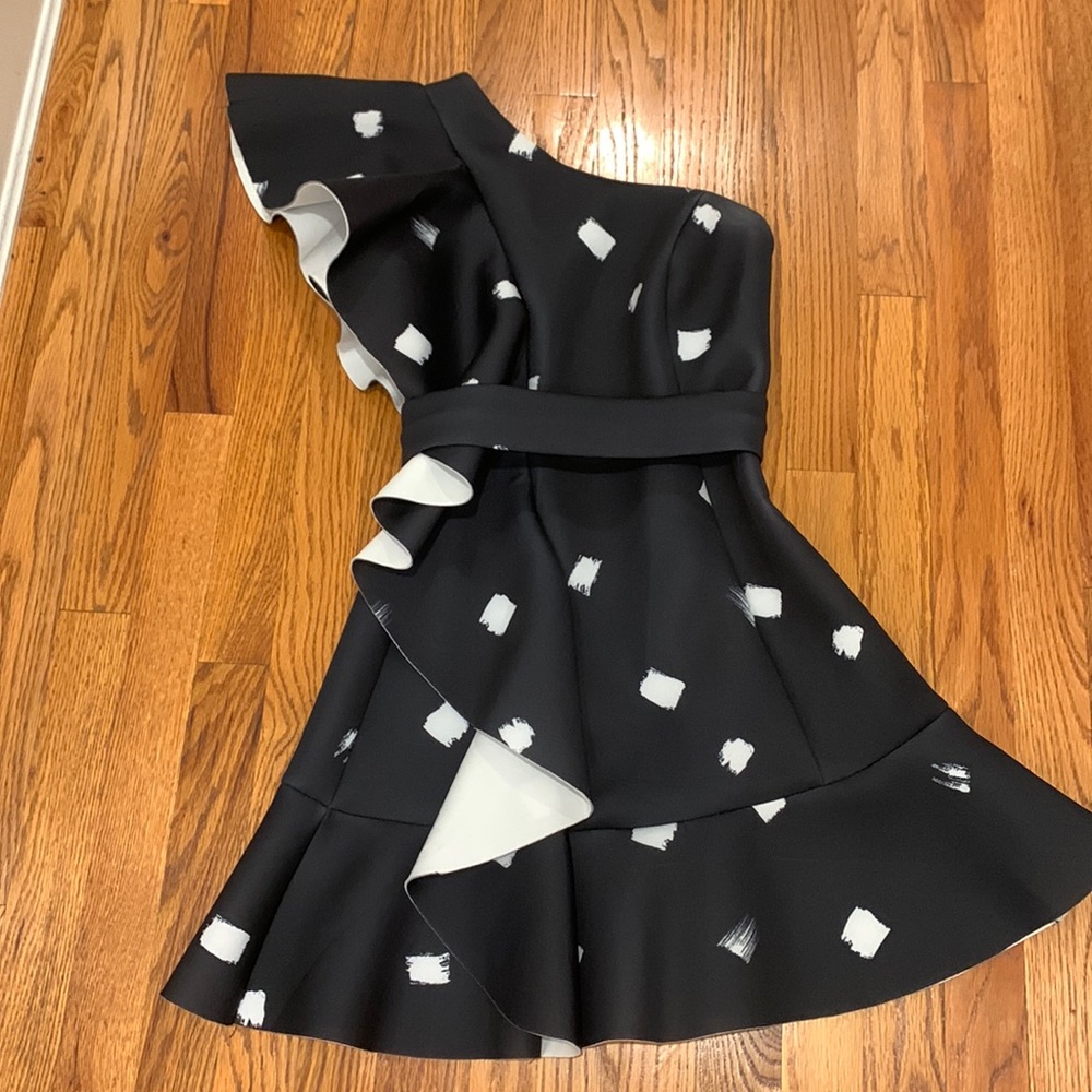 Asos one shoulder dress size 2